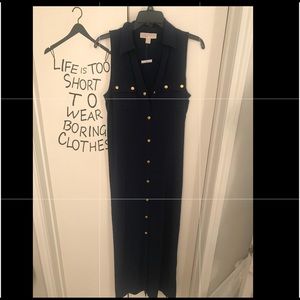 🔻🔻Michael Kors♥️Maxi Dress ✨Navy. Sz. M